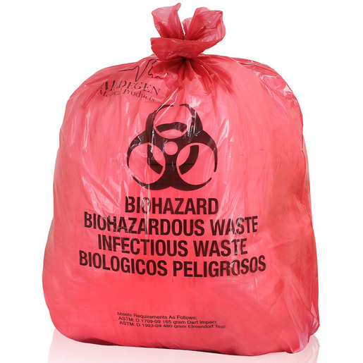 Red Biohazard Bags