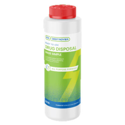 RX Destroyer, All Purpose, 16oz, Mail Back Kit 