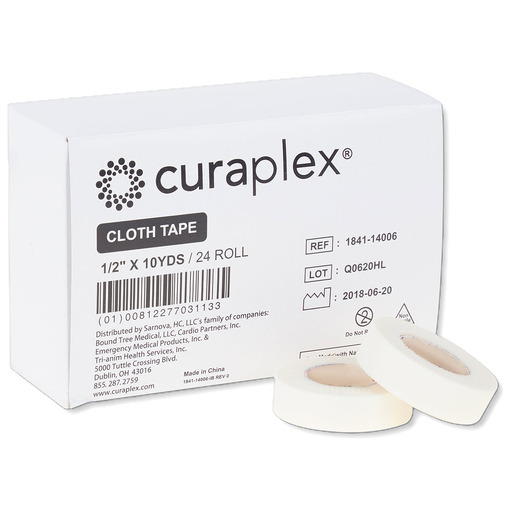 Curaplex® Cloth Tape, 1/2in x 10 yds