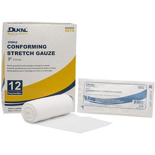 Conforming Gauze, Sterile, 3in