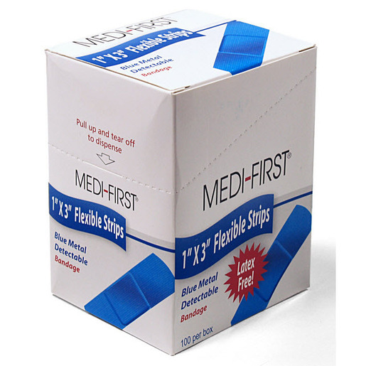 Medique Blue Metal Detectable Bandages