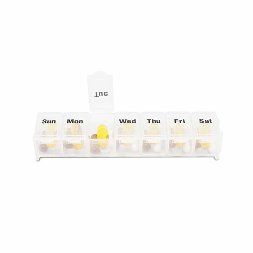 Weekly Pill Box, 6.75in L x 1in W x 1in H