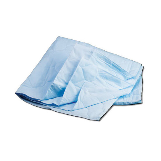 Quilted Blanket, Non-zippered, Polyester, 84in x 45in, Light Blue