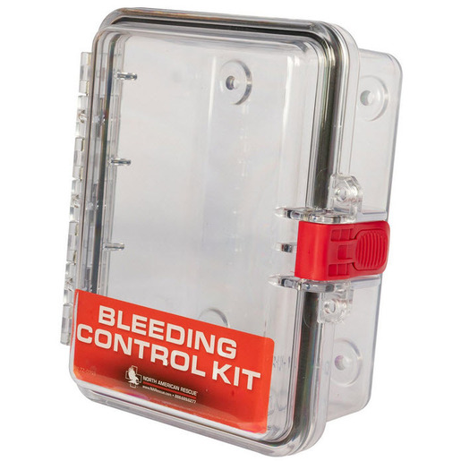 Individual Public Access Bleeding Control Clear Wall Case
