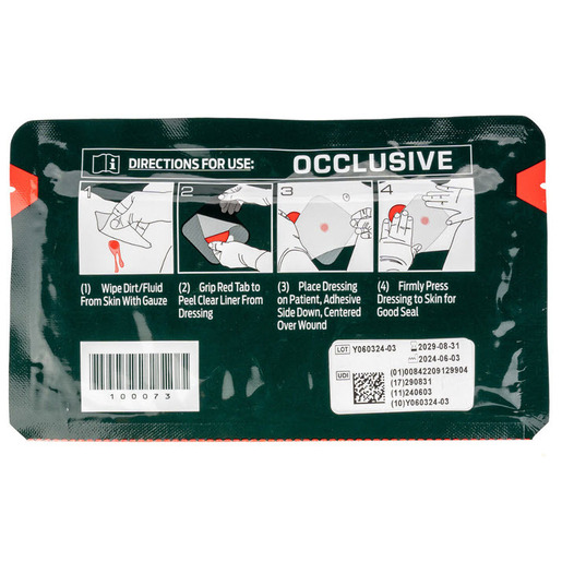 HyFin® Chest Seal Dressing, Combo Pack