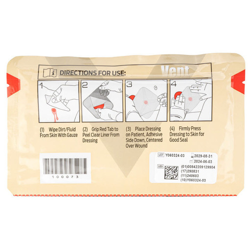 HyFin® Chest Seal Dressing, Combo Pack