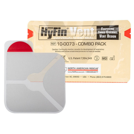 HyFin® Chest Seal Dressing, Combo Pack