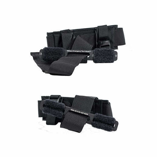 Military Emergency Tourniquet, MET GEN III, Black, 1.5in W
