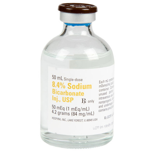 Sodium Bicarbonate 8.4%, Vial