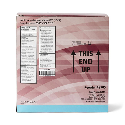 Sage 2% Chlorhexidine Gluconate (CHG) Cloths