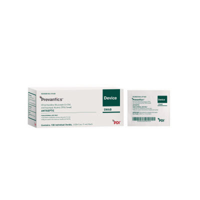 Prevantics® Device Swab, 1mL, 100 Swabs Prevantics® Device Swab, 1mL, 100 Swabs
