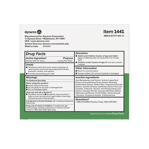 X-Treme Freeze Pain Relieving Cold Therapy Gel, 3mL Packets