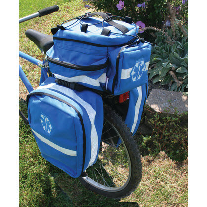 Bicycle Pannier Trauma Bags with 6 Pockets