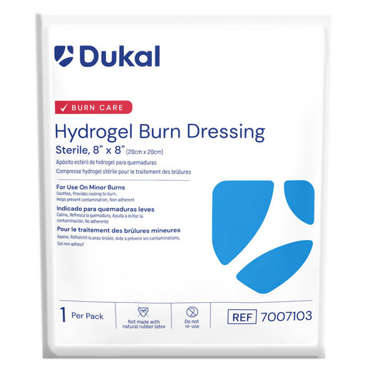 Hydrogel Burn Dressings