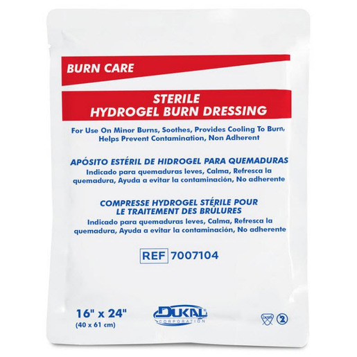 Hydrogel Burn Dressings