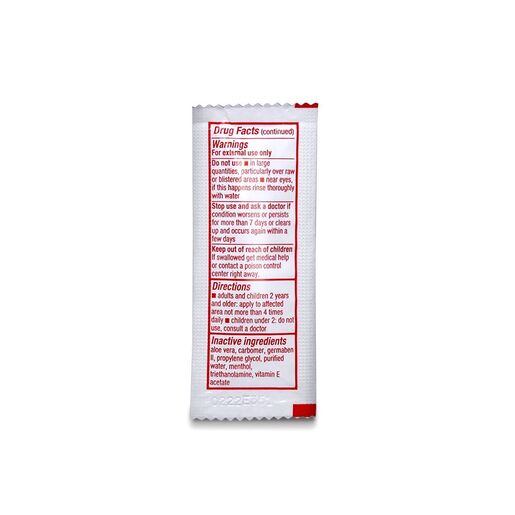 Burn Gel, 0.125oz, Single Dose Pouch