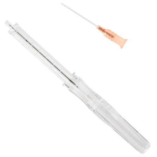 ViaValve® Safety IV Catheter with Blood Control, 14ga x 1.25in, Orange ViaValve® Safety IV Catheter with Blood Control, 14ga x 1.25in, Orange