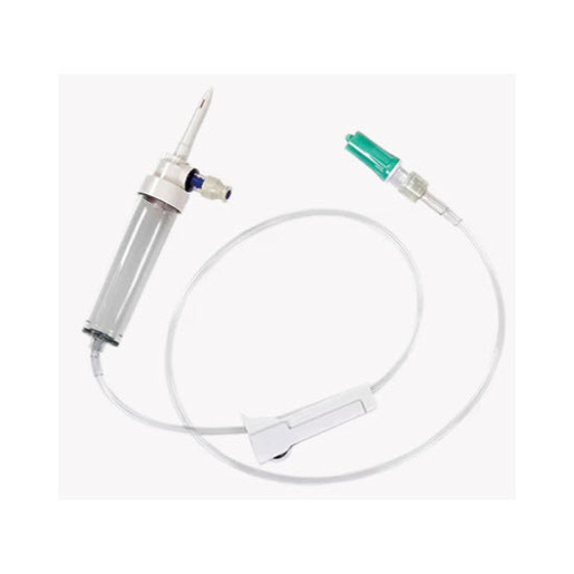 BD SmartSite™ Bag Spike IV Extension Set, Backcheck Valve, 5in