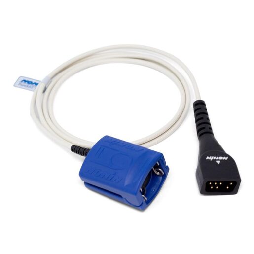 Nonin PureLight® SpO2 Sensor, Adult, Reusable, Clip, 1m Nonin PureLight® SpO2 Sensor, Adult, Reusable, Clip, 1m