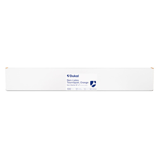 Tourniquet, Flat Packaged, 18in x 1in, Orange