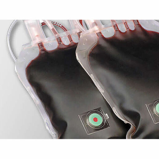 Safe-T-Vue® Zebra Blood Temperature Indicators