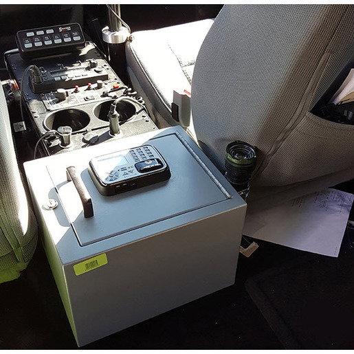 Narcotics box with CompX eLock 300 Series, Wi-Fi Ready, Electronic Access Control with Keypad Only