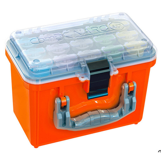 NARC iD Tall Tote, Holds up to 15 Large Capsules, Orange