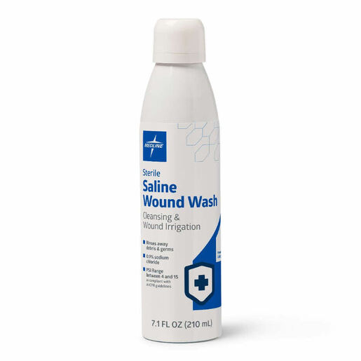 Saline Wound Wash Spray, 7.1oz