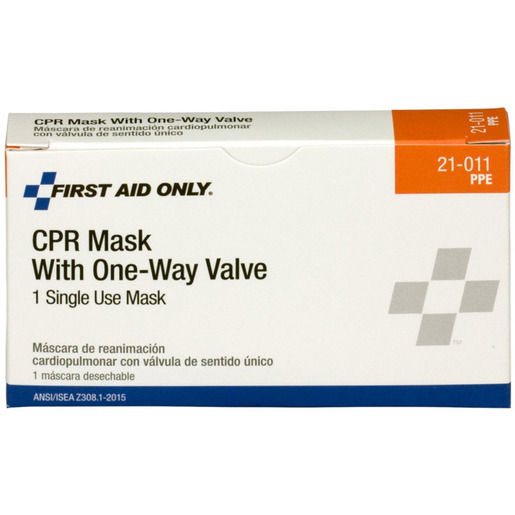 First Aid Only<sup>®</sup> Pac-Kit CPR Mask with 1-way Valve