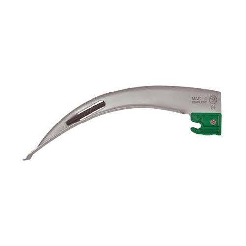 LED Fiber Optic Disposable Laryngoscope Blades