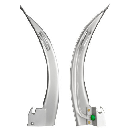 MedSource Disposable Laryngoscope Blades, Macintosh Size 0