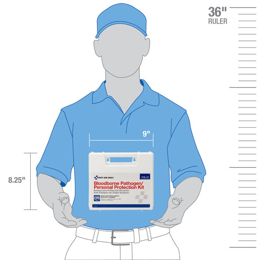 First Aid Only<sup>®</sup> Bloodborne Pathogen/Personal Protection Kit with CPR Pack