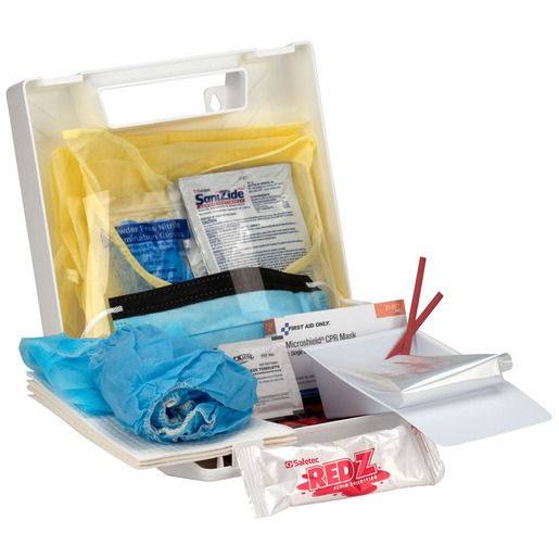 First Aid Only<sup>®</sup> Bloodborne Pathogen/Personal Protection Kit with CPR Shield