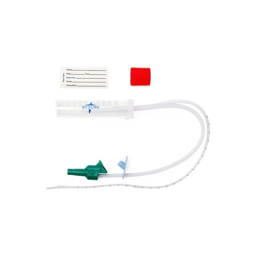 DeLee Mucus Trap with Catheter and Transport Cap, 20cc Capacity, 10Fr