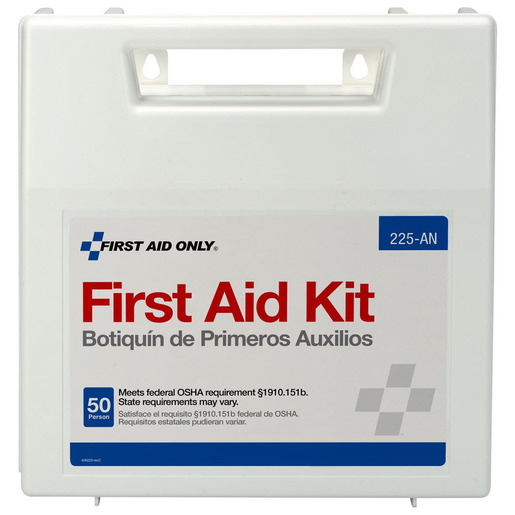 First Aid Only<sup>®</sup> Bulk First Aid Kit, 50-person