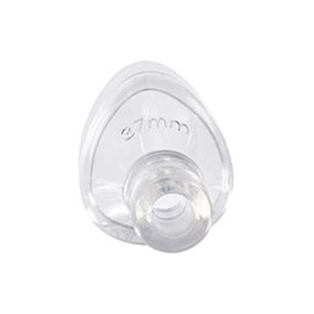 Preemie Silicone Face Mask, Anatomical, Ultra Preemie (400g-1kg), 37mm Male Connector