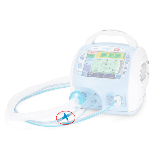 Proximal Inline Filter, Disposable, For Newport™ HT70 Plus Ventilator