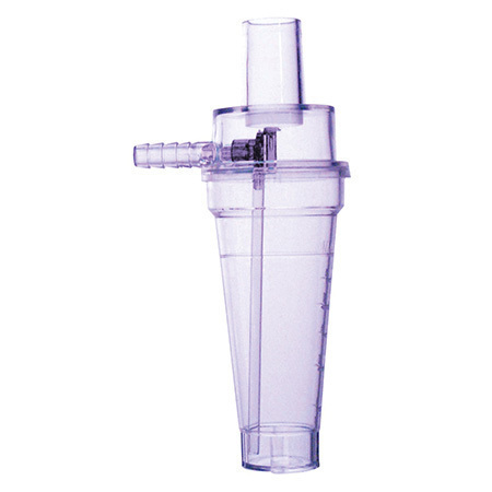MiniHEART-HiFlo® Continuous Nebulizer with Adult Mask, 7ft Tubing, Threaded Nut Connector