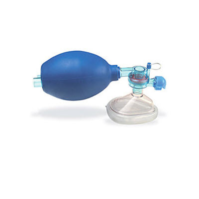 Mercury Medical Disposable Synthetic Rubber CPR Resuscitators (BVM’s)