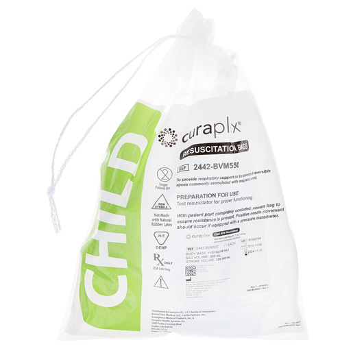 Curaplex® BVM Manual Resuscitator