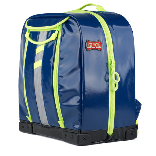 G3 Bolus EMT Medicine Bag, BBP Resistant, Clear Windows, Mesh Pockets, Blue