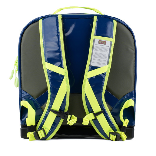 G3 Bolus EMT Medicine Bag, BBP Resistant, Clear Windows, Mesh Pockets, Blue