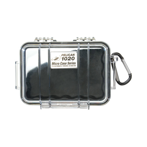 Pelican™ 1020 Series Micro Protector Case, Clear with Black Liner