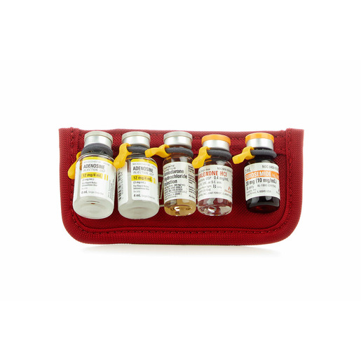 G3+ Vial Strand Holder, 5 Loop, Red