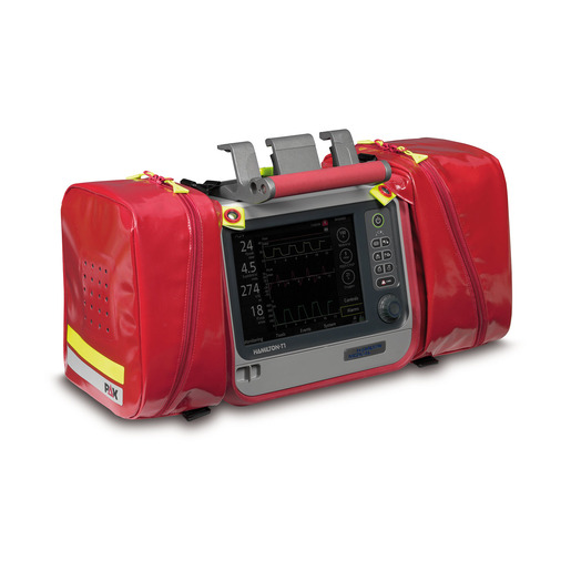 PAX Transport Bag for the Hamilton T1 Ventilator, 2.0, Red