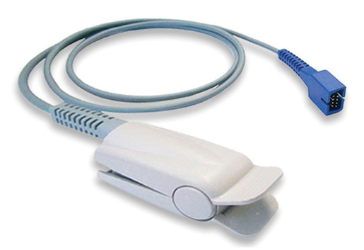 Reusable Adult Finger Sensor with 8-foot Cable and DB-9M Connector