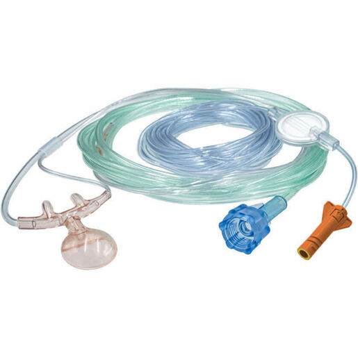 EtCO2/O2 Filtered Oral/Nasal Divided Cannula