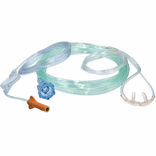 EtCO2/O2 Filtered Nasal Divided Cannula