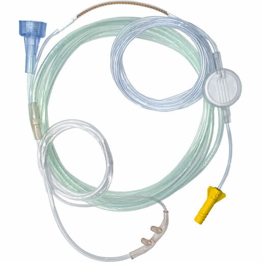 EtCO2/O2 Filtered Nasal Divided Cannula