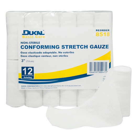 Basic Care Conforming Non-Sterile Stretch Bandages